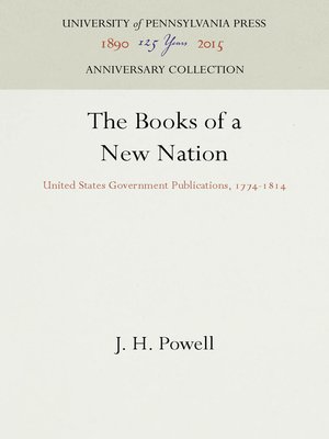 cover image of The Books of a New Nation